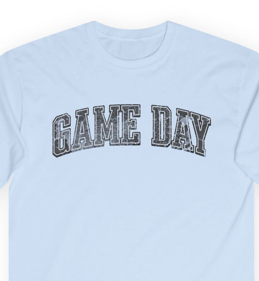 Game Day Distressed Long Sleeve Tee