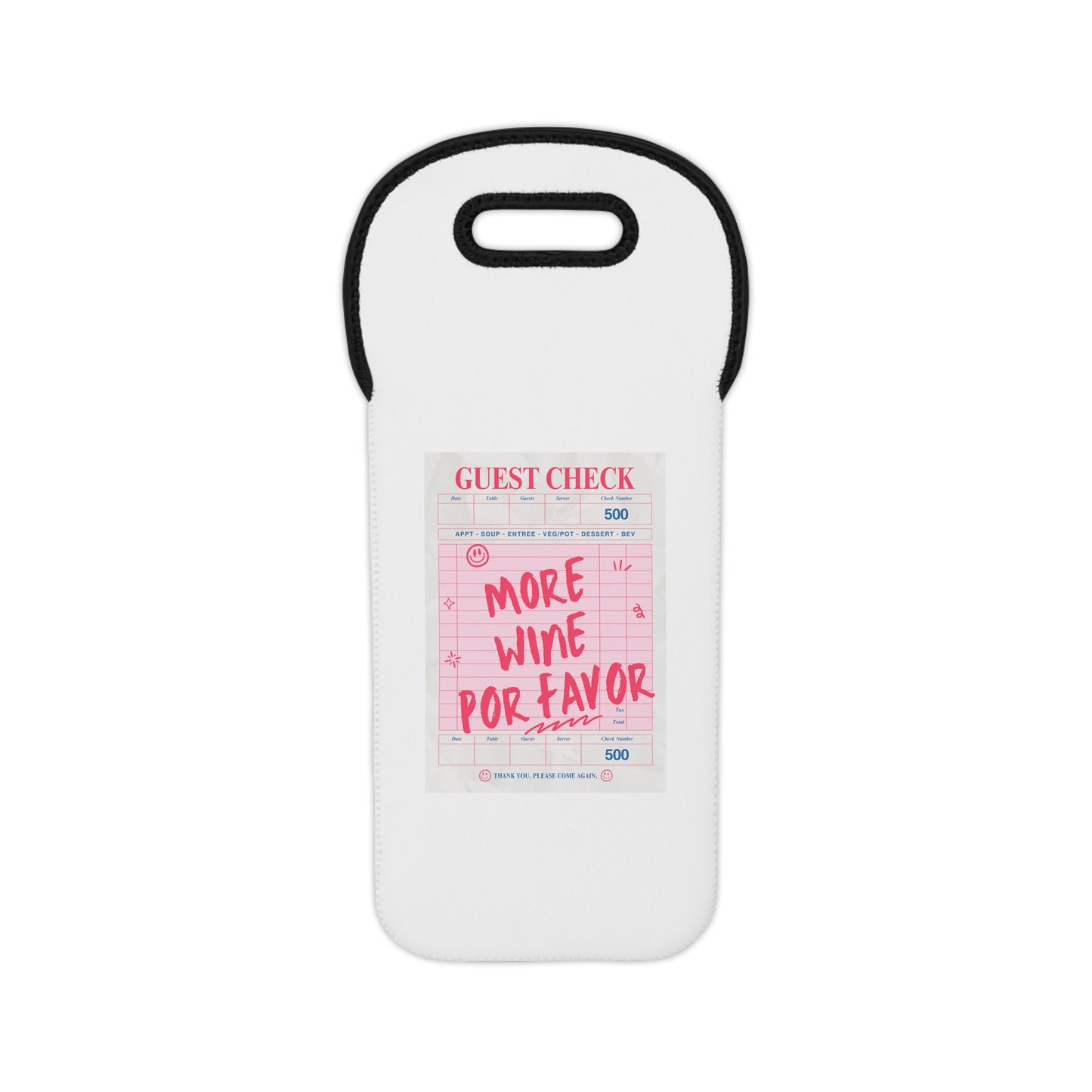 More Wine Por Favor Wine Tote