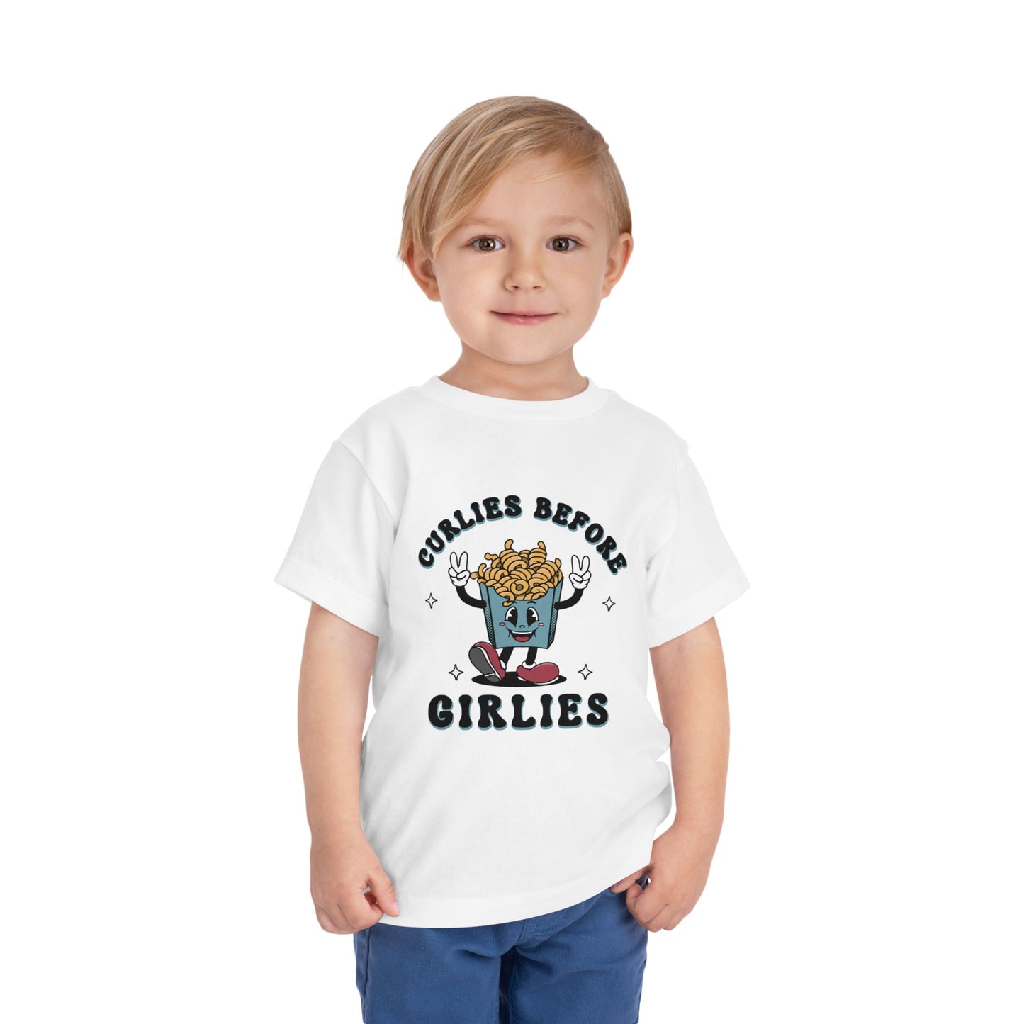 Curlies Before Girlies Toddler Tee
