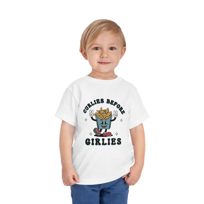 Curlies Before Girlies Toddler Tee