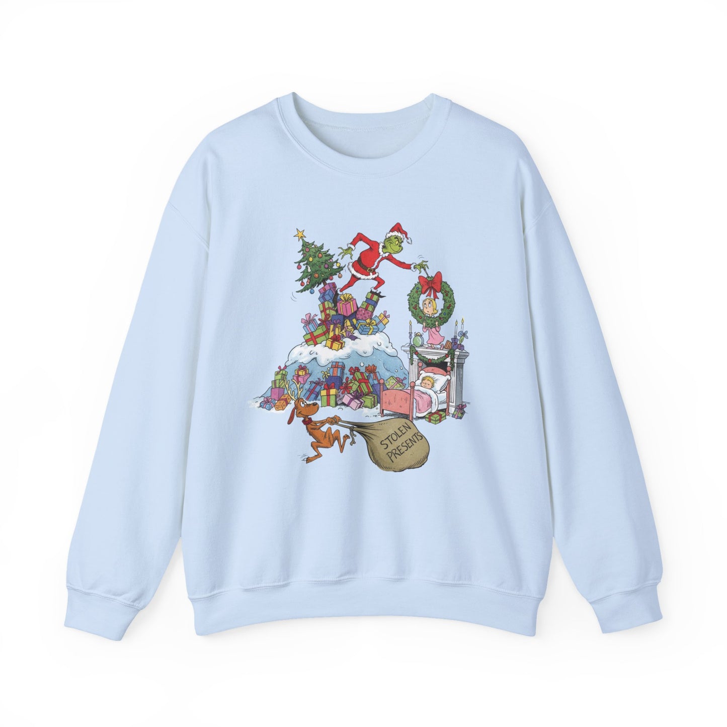 Grinch Presents Unisex Heavy Blend™ Crewneck Sweatshirt