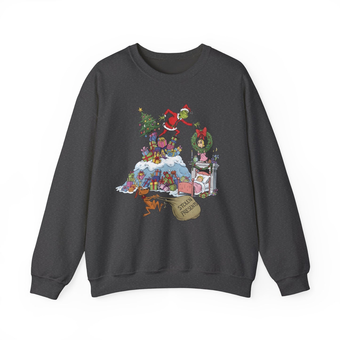 Grinch Presents Unisex Heavy Blend™ Crewneck Sweatshirt