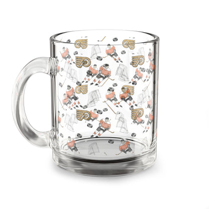 Flyers Glass Mug, 10oz