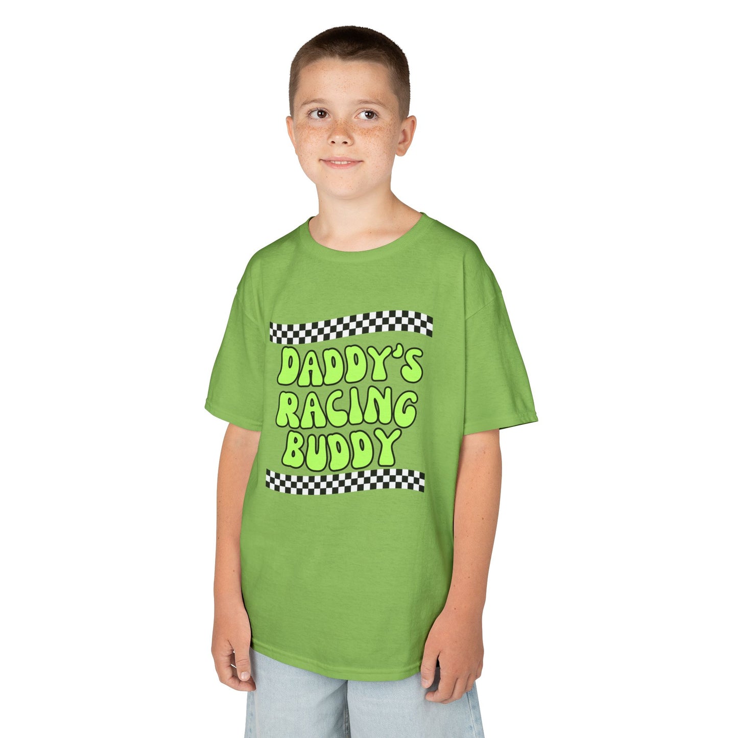 Racing Buddy Green Tee