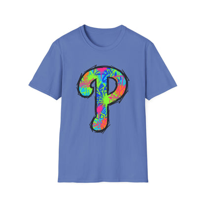 80s Funky 'P' Retro T-Shirt