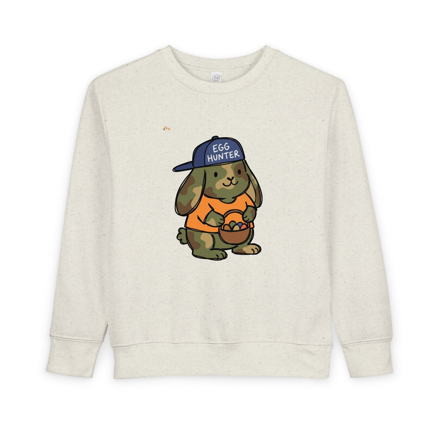 Camo Easter Bunny Toddler Sweatshirt