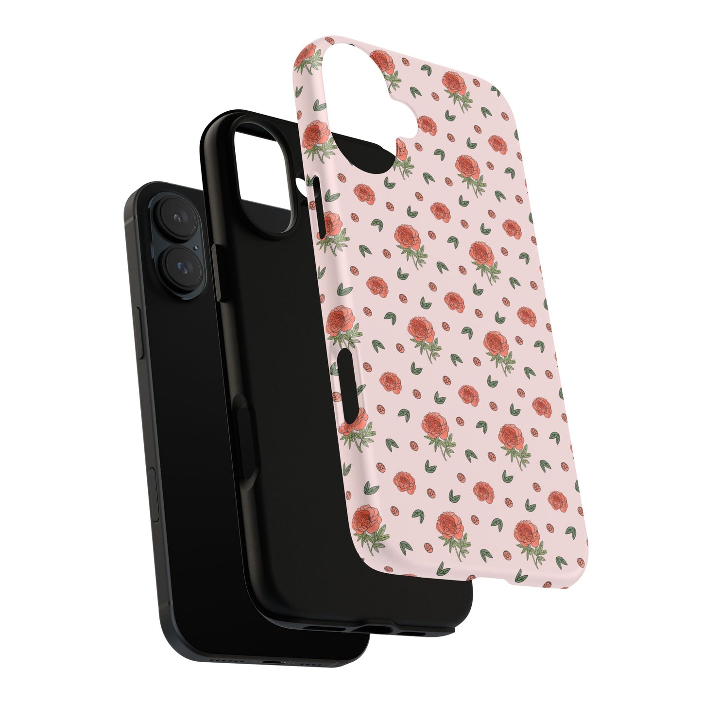 Peony Collage Phone Case