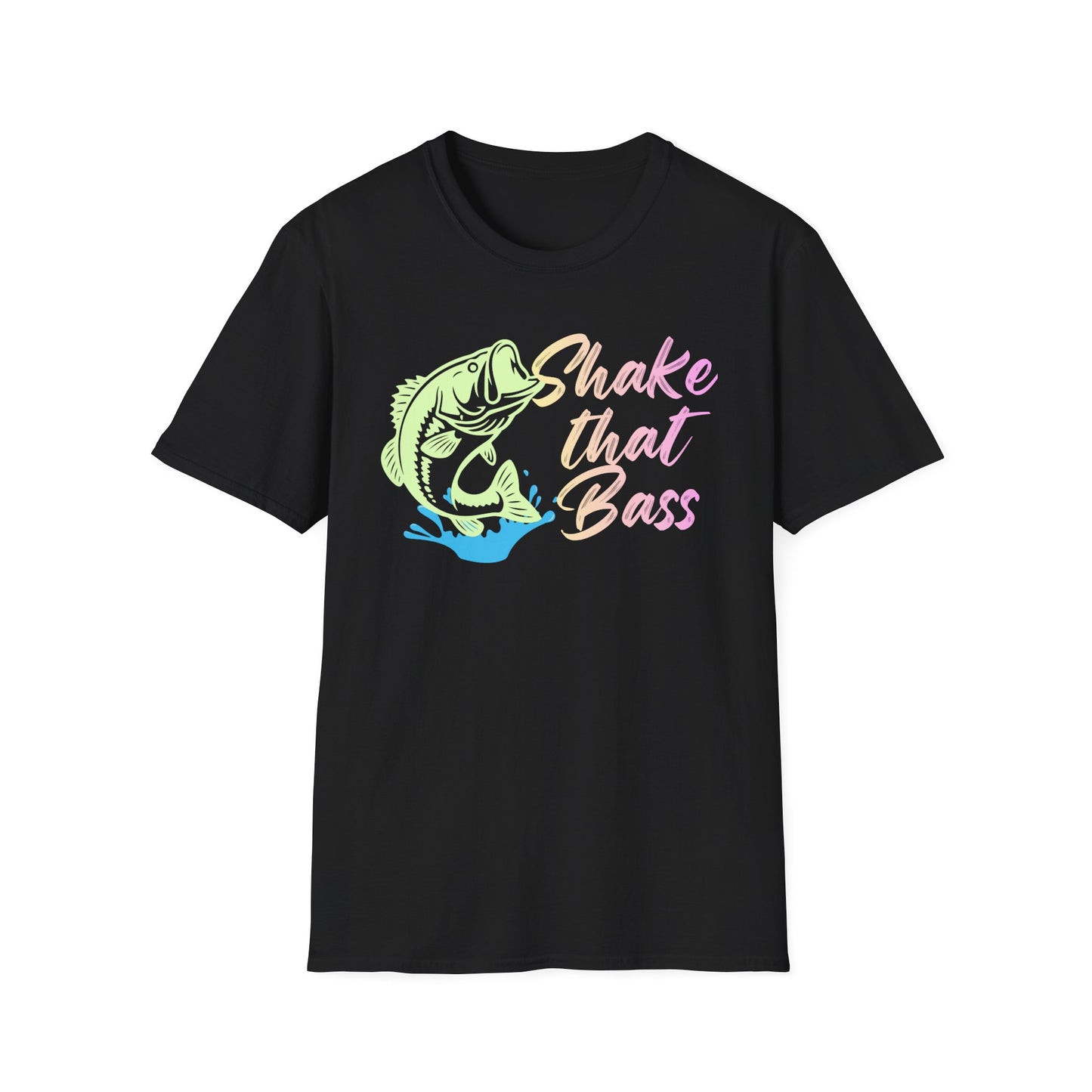 Shake That Bass Neon Gradient T-Shirt