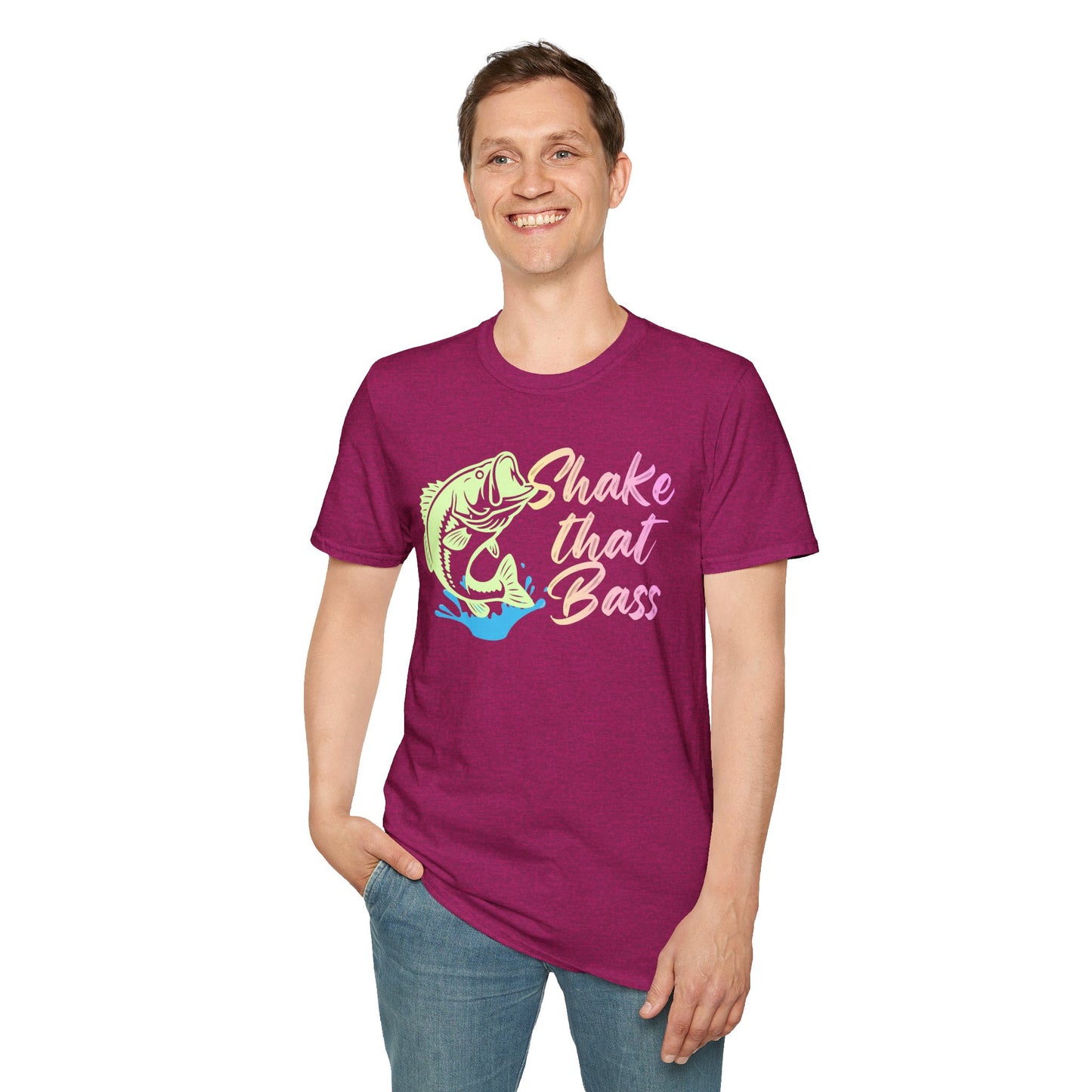 Shake That Bass Neon Gradient T-Shirt