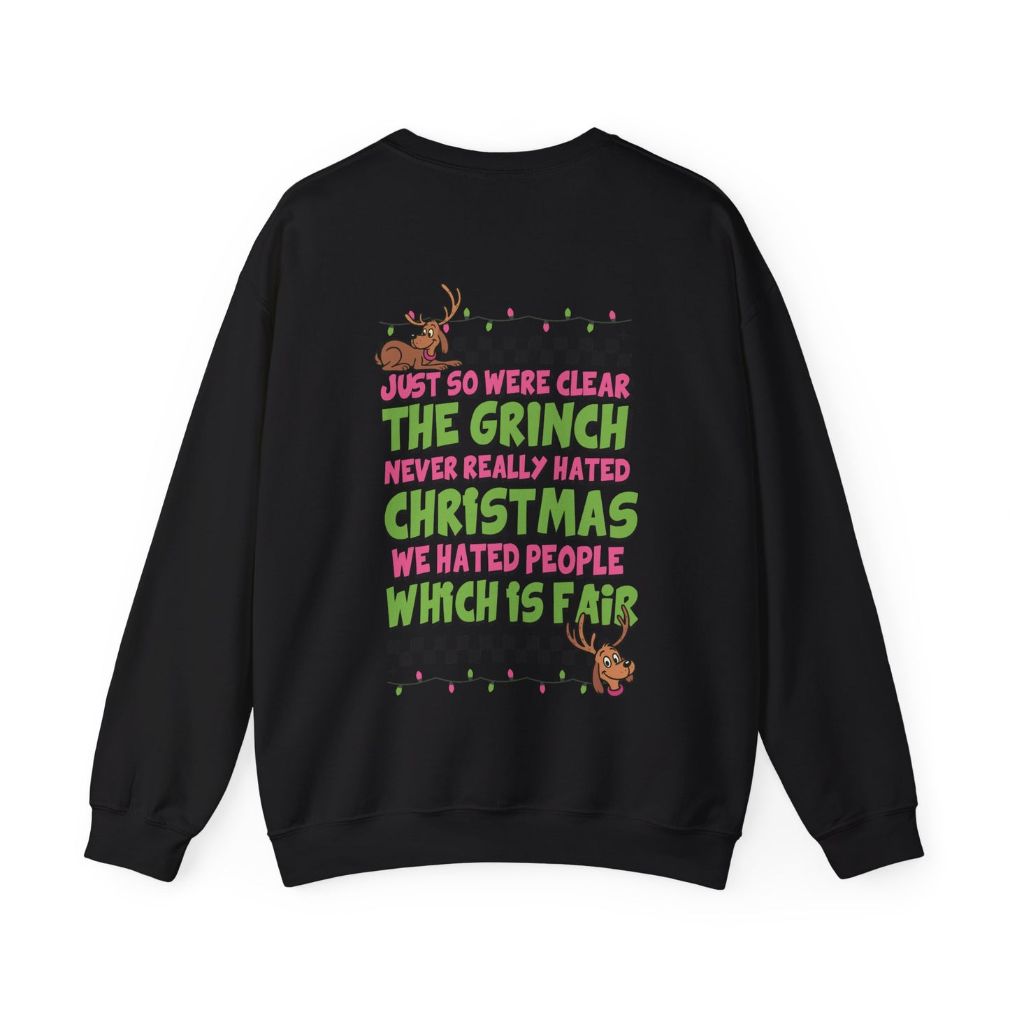 Grinch Crewneck Sweatshirt