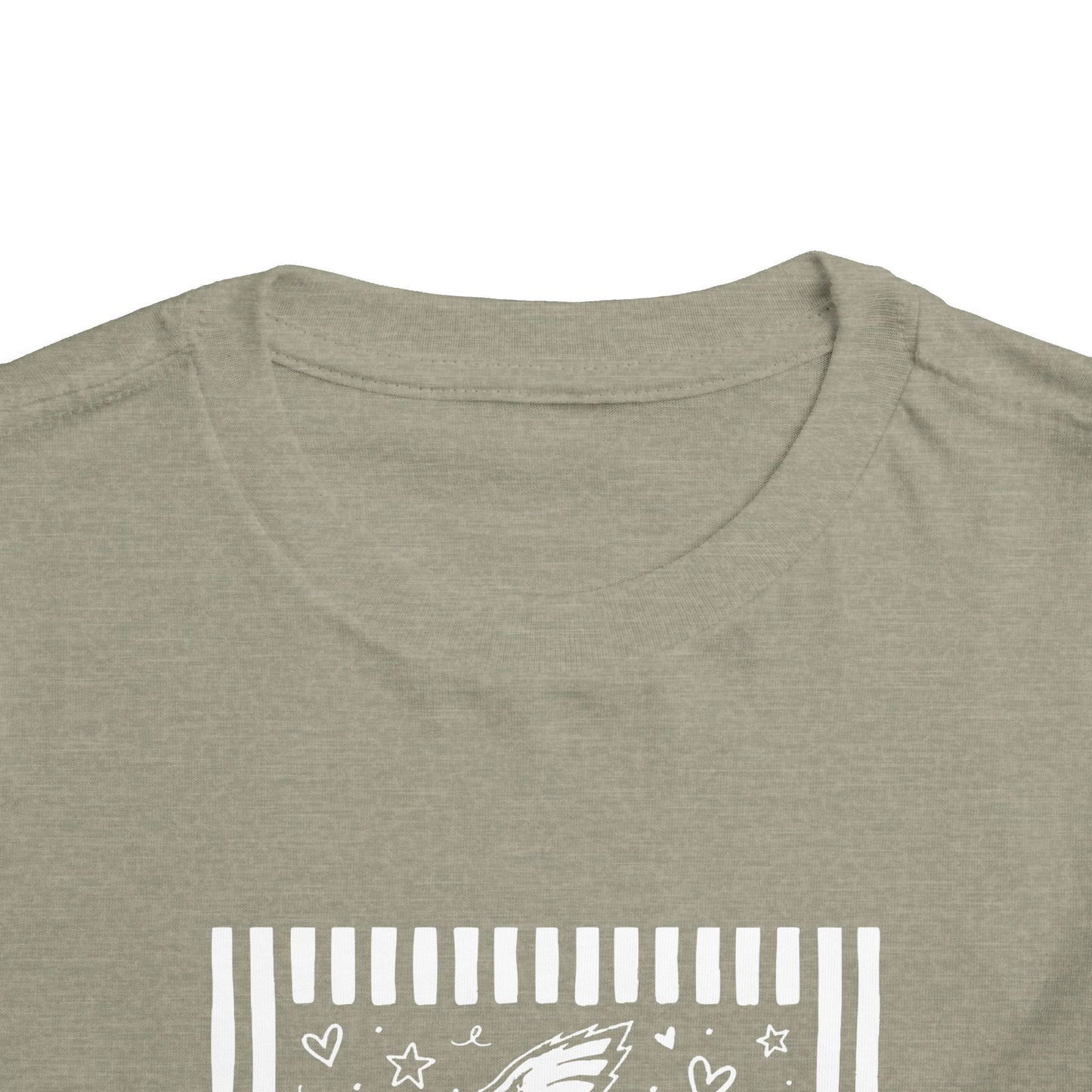 Eagles Girl Collage Toddler Tee