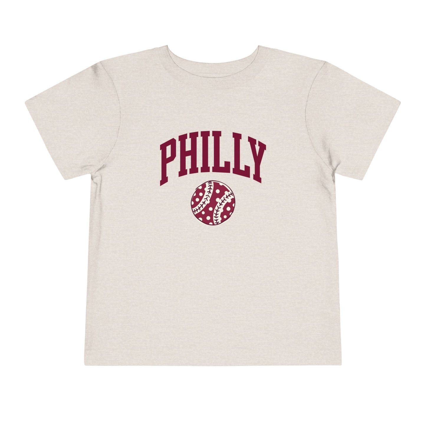 PHILLY Baseball Toddler Short Sleeve Tee