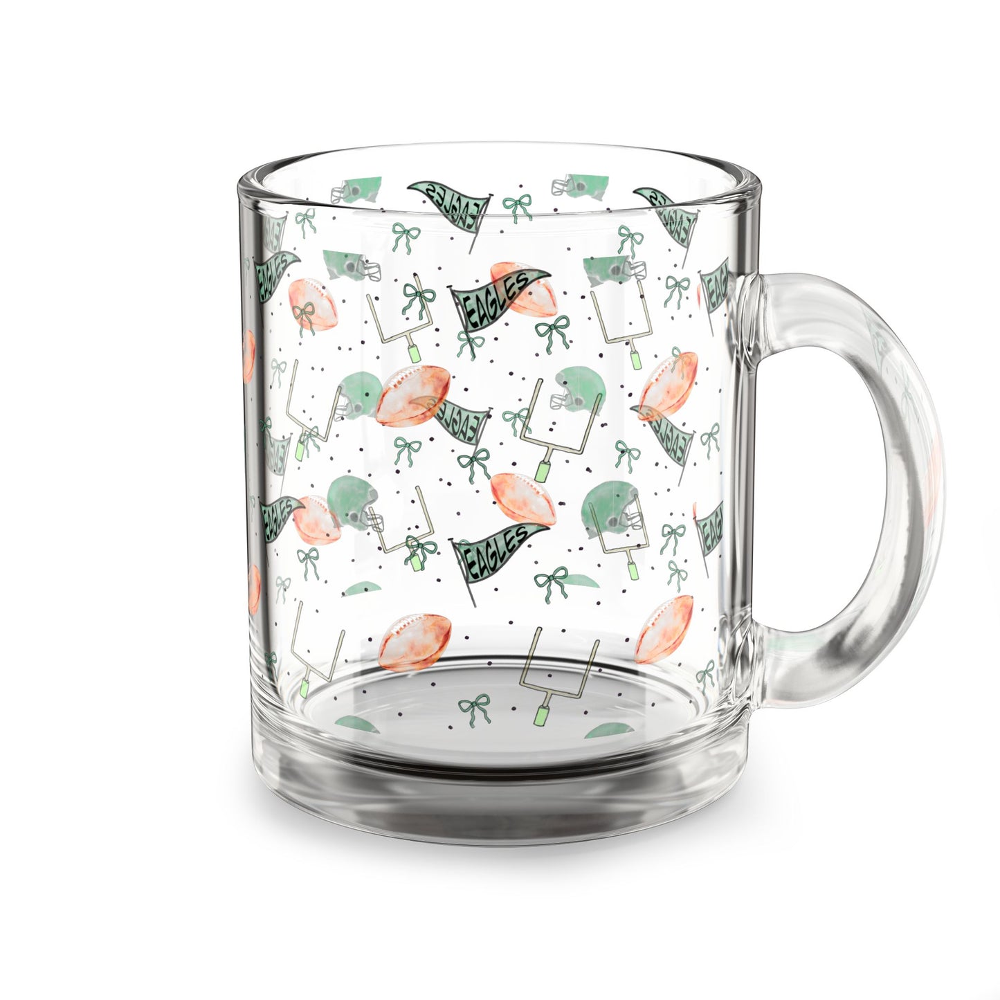 Eagles Glass Mug, 10oz