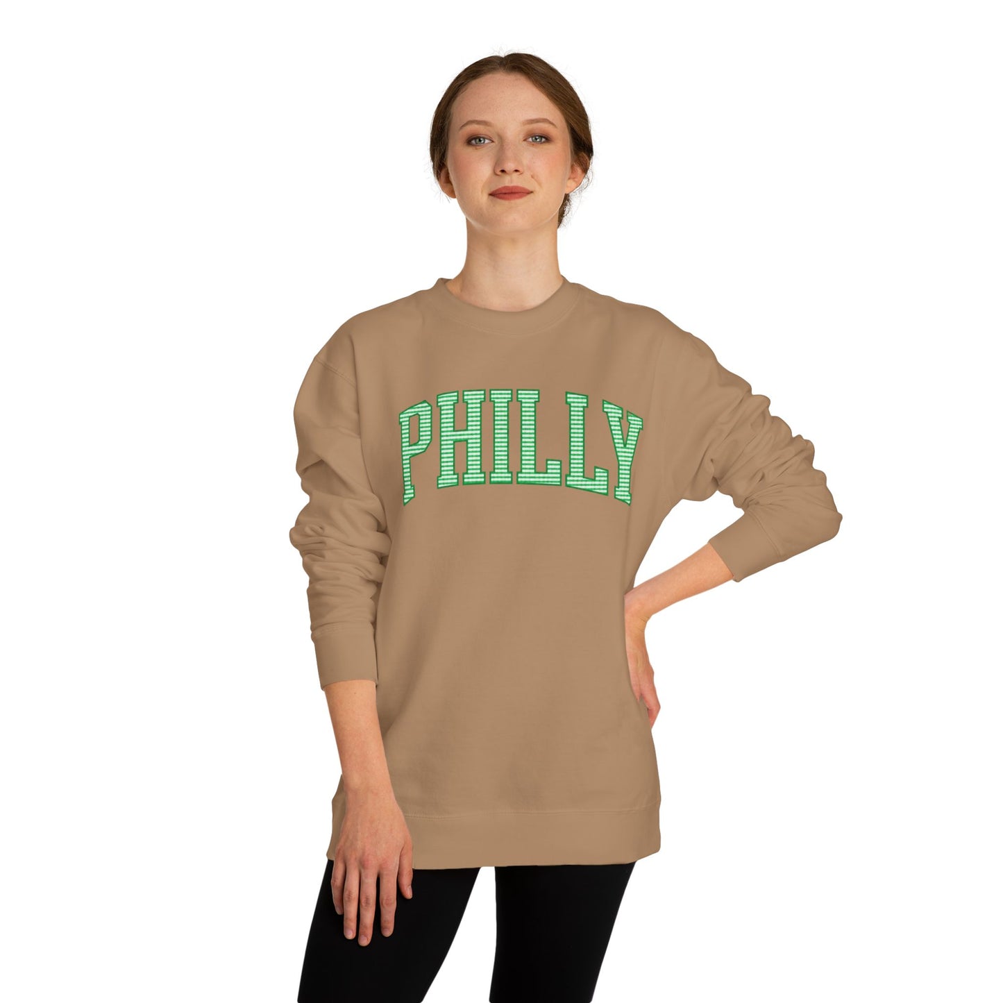 Seersucker Philly Crewneck Sweatshirt
