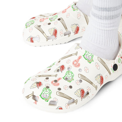 Philly Pattern Clogs — EVA Foam Slip-On Shoes