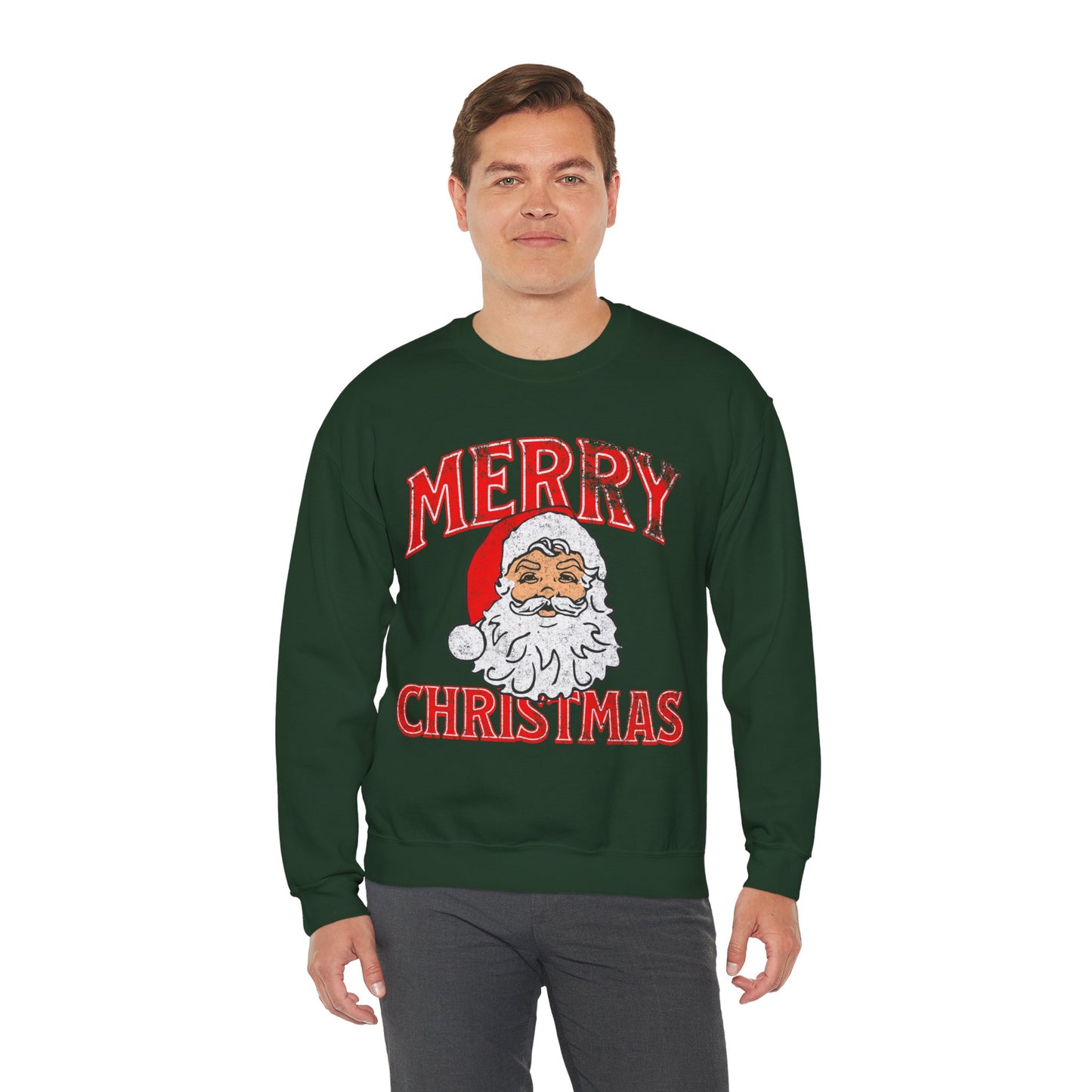 Merry Christmas Unisex Heavy Blend™ Crewneck Sweatshirt