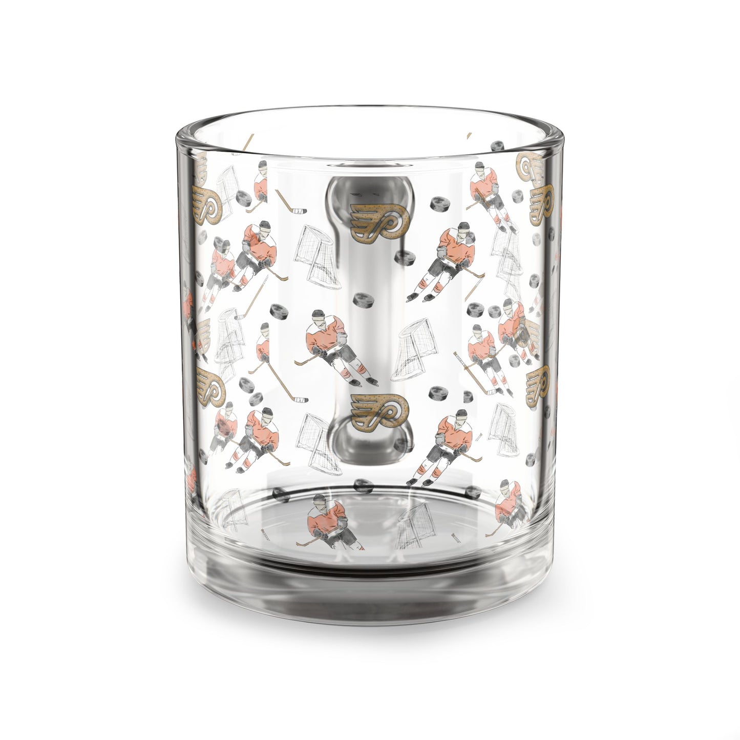 Flyers Glass Mug, 10oz