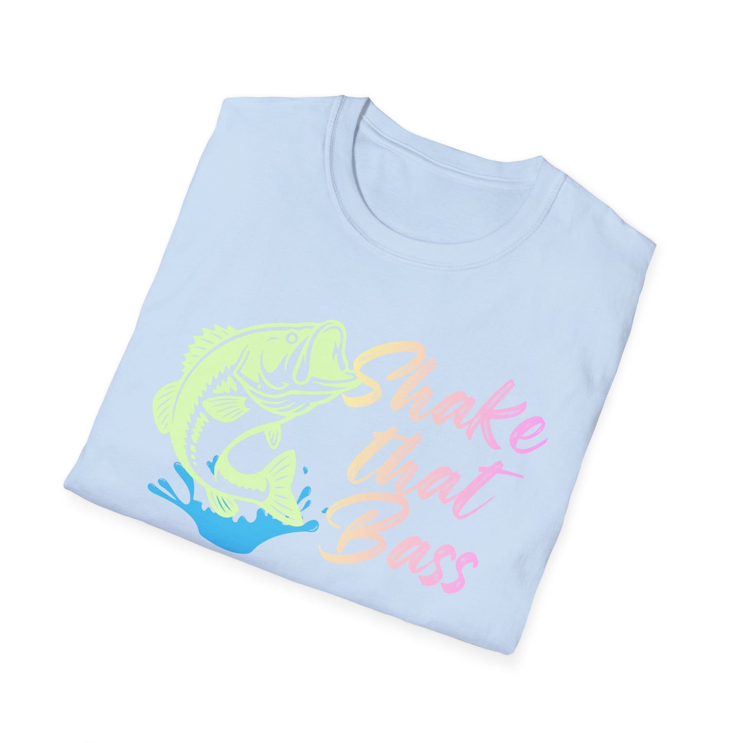 Shake That Bass Neon Gradient T-Shirt
