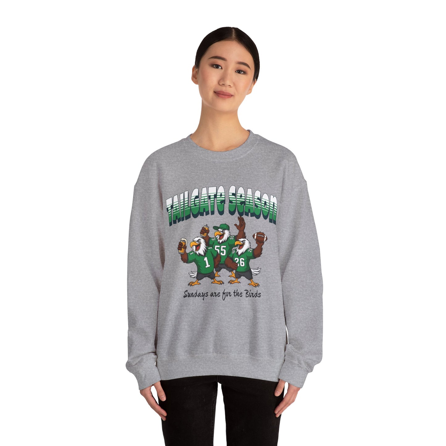 Birds Tailgate Unisex Heavy Blend™ Crewneck Sweatshirt