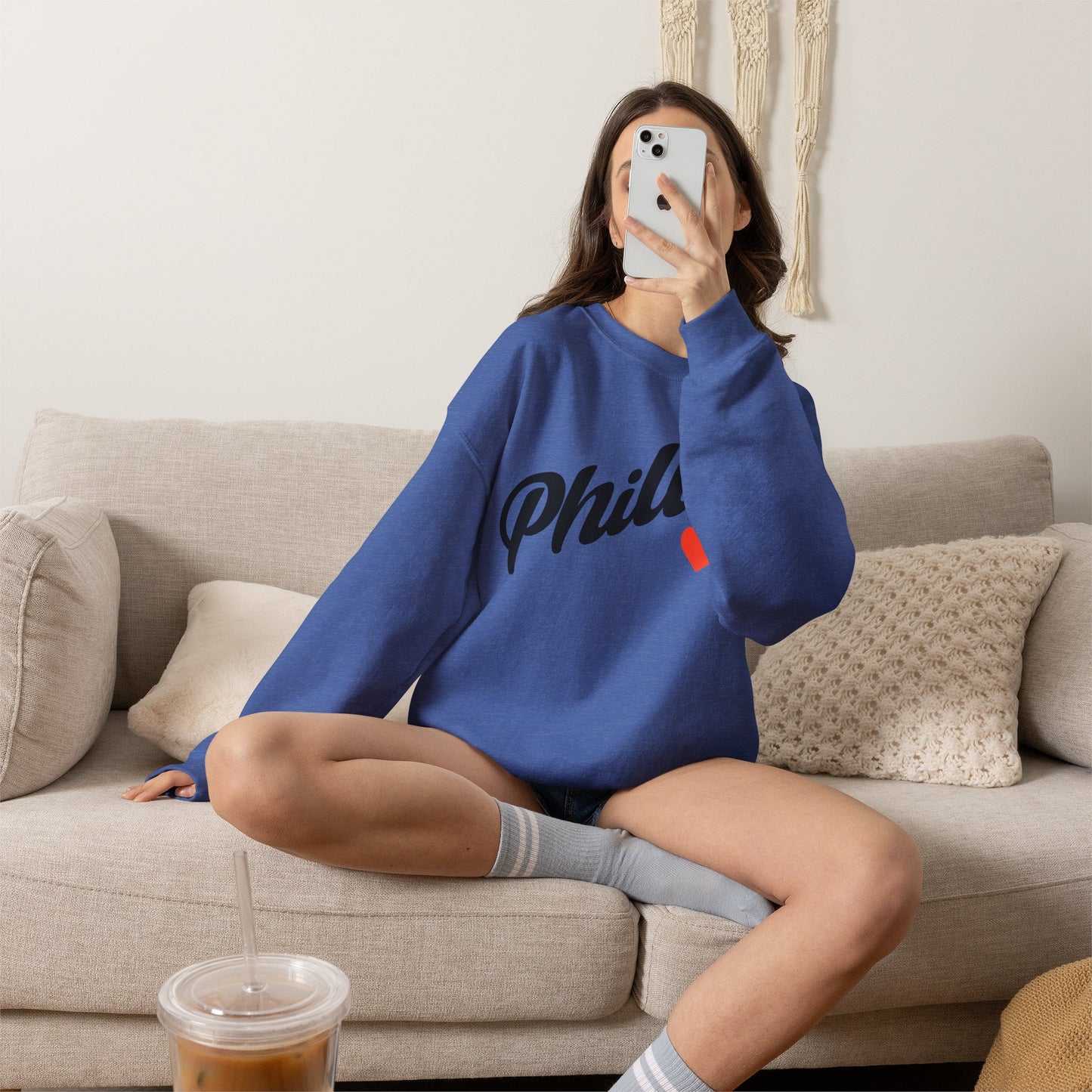 Phillies Heart Sweatshirt