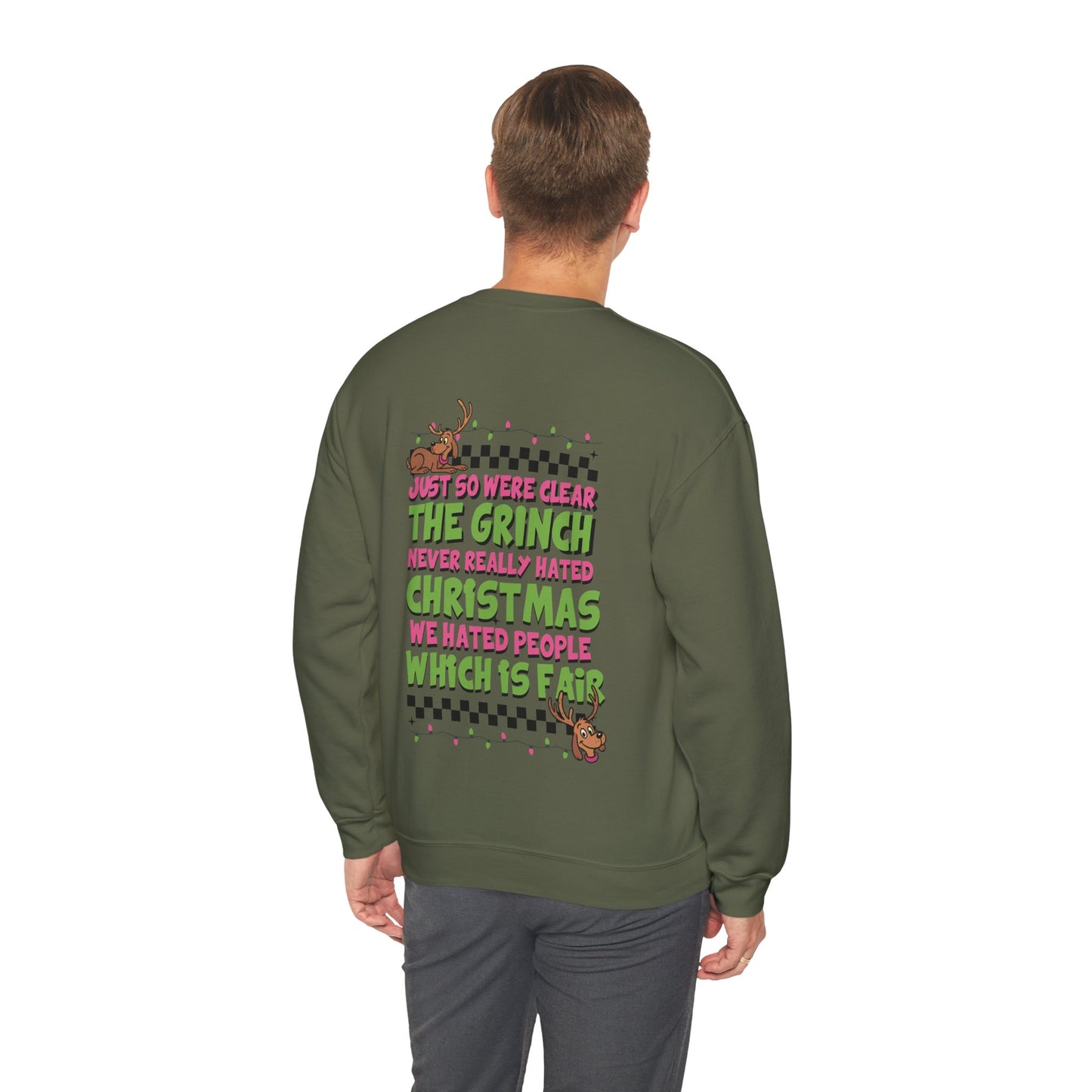 Grinch Crewneck Sweatshirt
