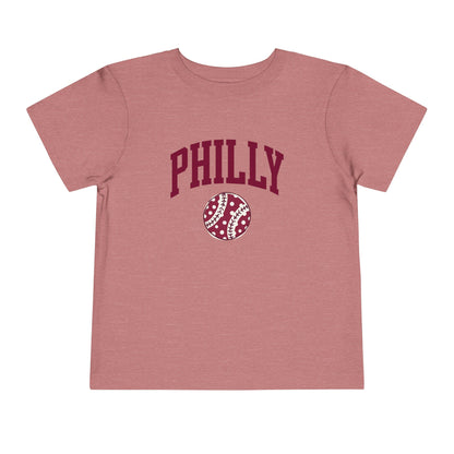 PHILLY Baseball Toddler Short Sleeve Tee