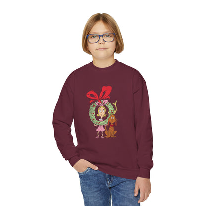 Cindy Lou Youth Crewneck Sweatshirt