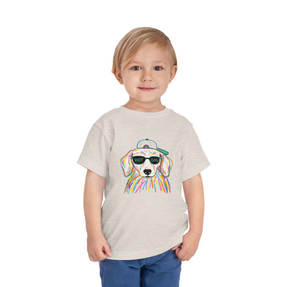 Hot Dog Toddler Short Sleeve Tee