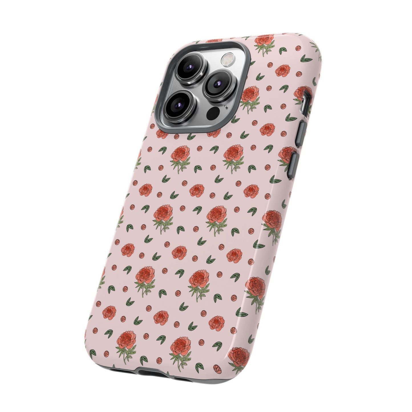 Peony Collage Phone Case