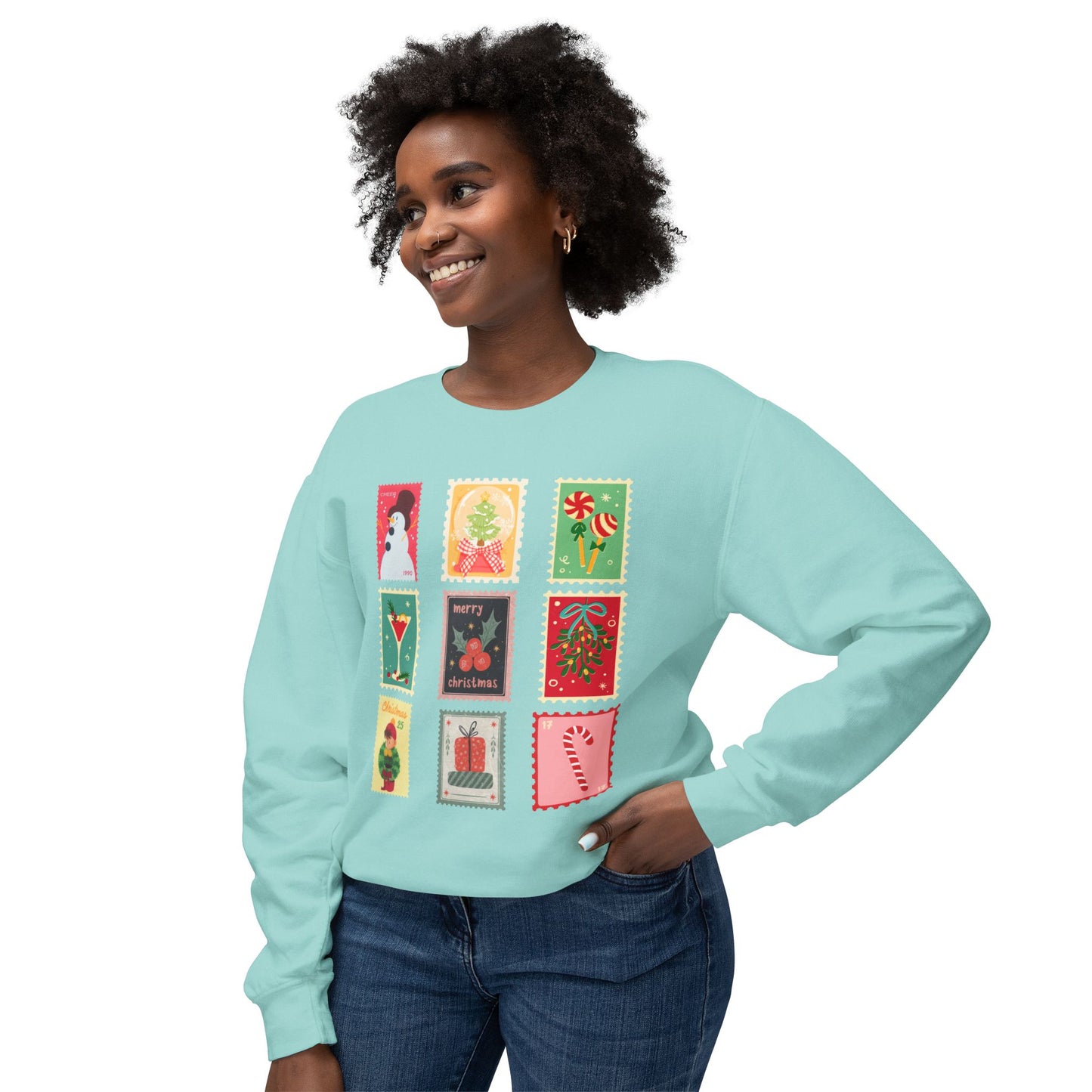Christmas Stamp Sweatshirt
