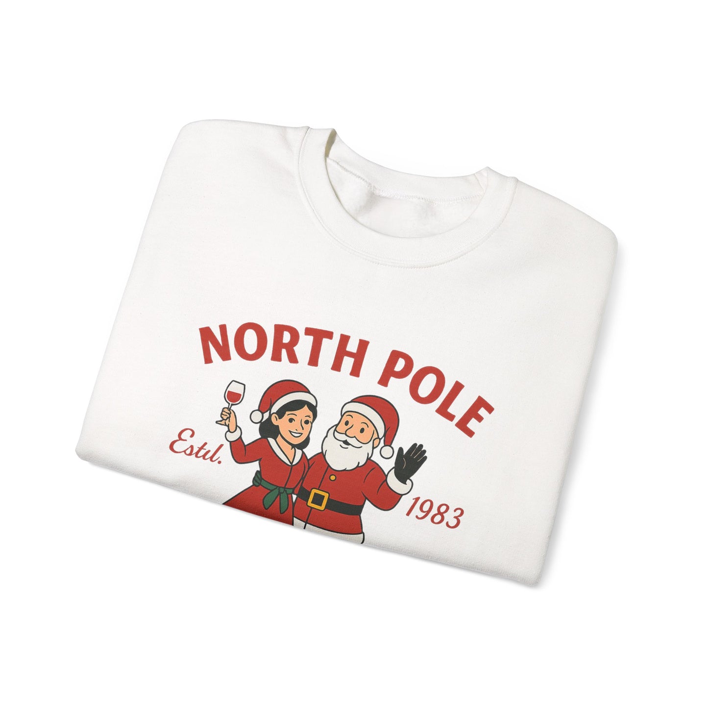 Santa Social Sweatshirt