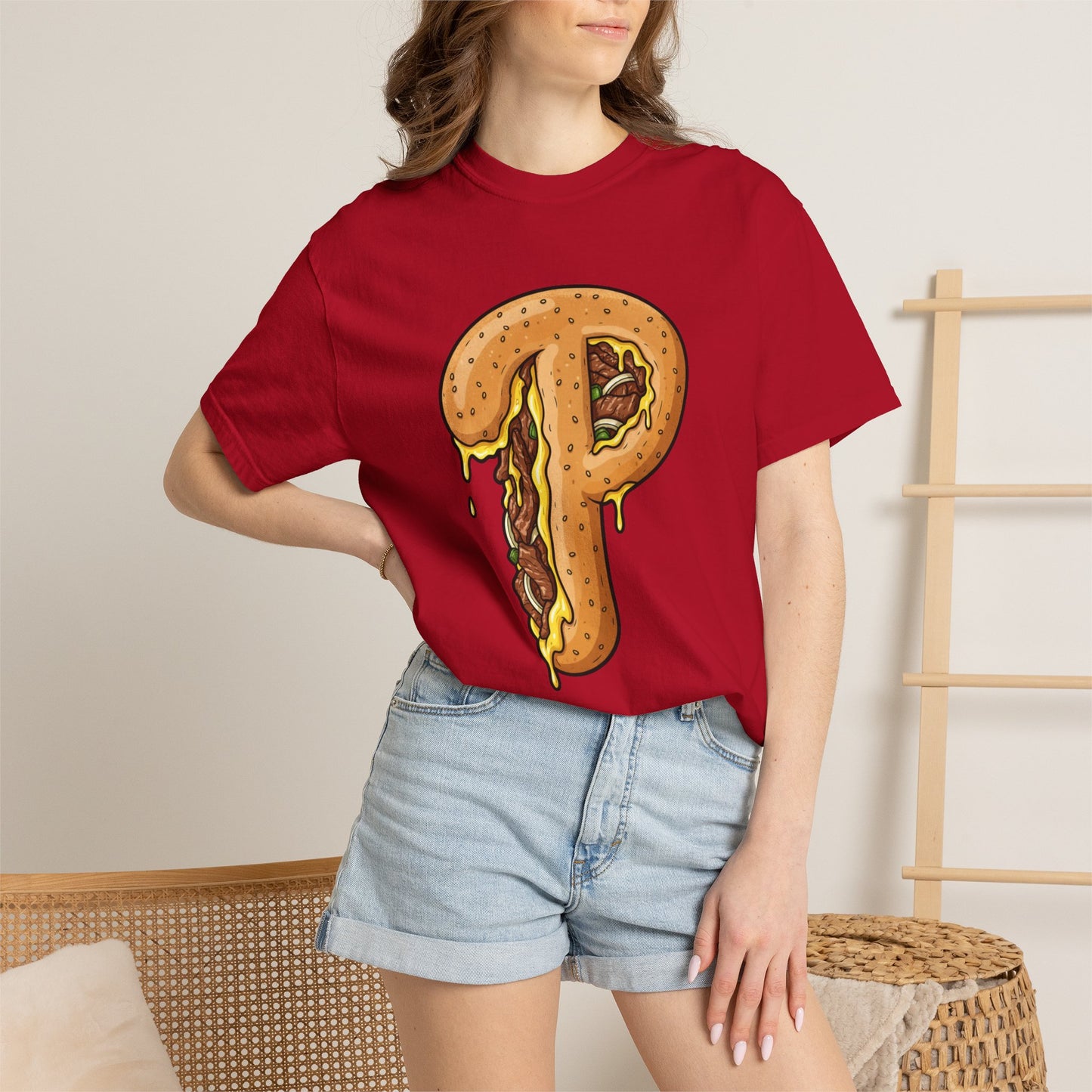 'P' Cheesesteak T-Shirt