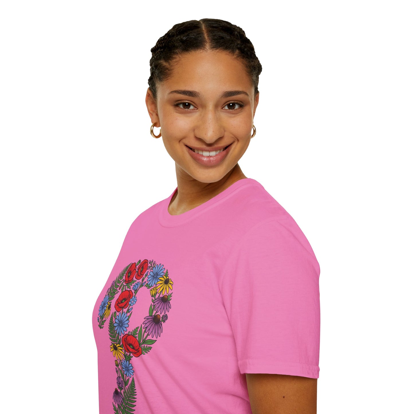Floral  P T-Shirt