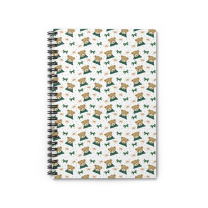 Teddy Bear Spiral Notebook - Ruled Line