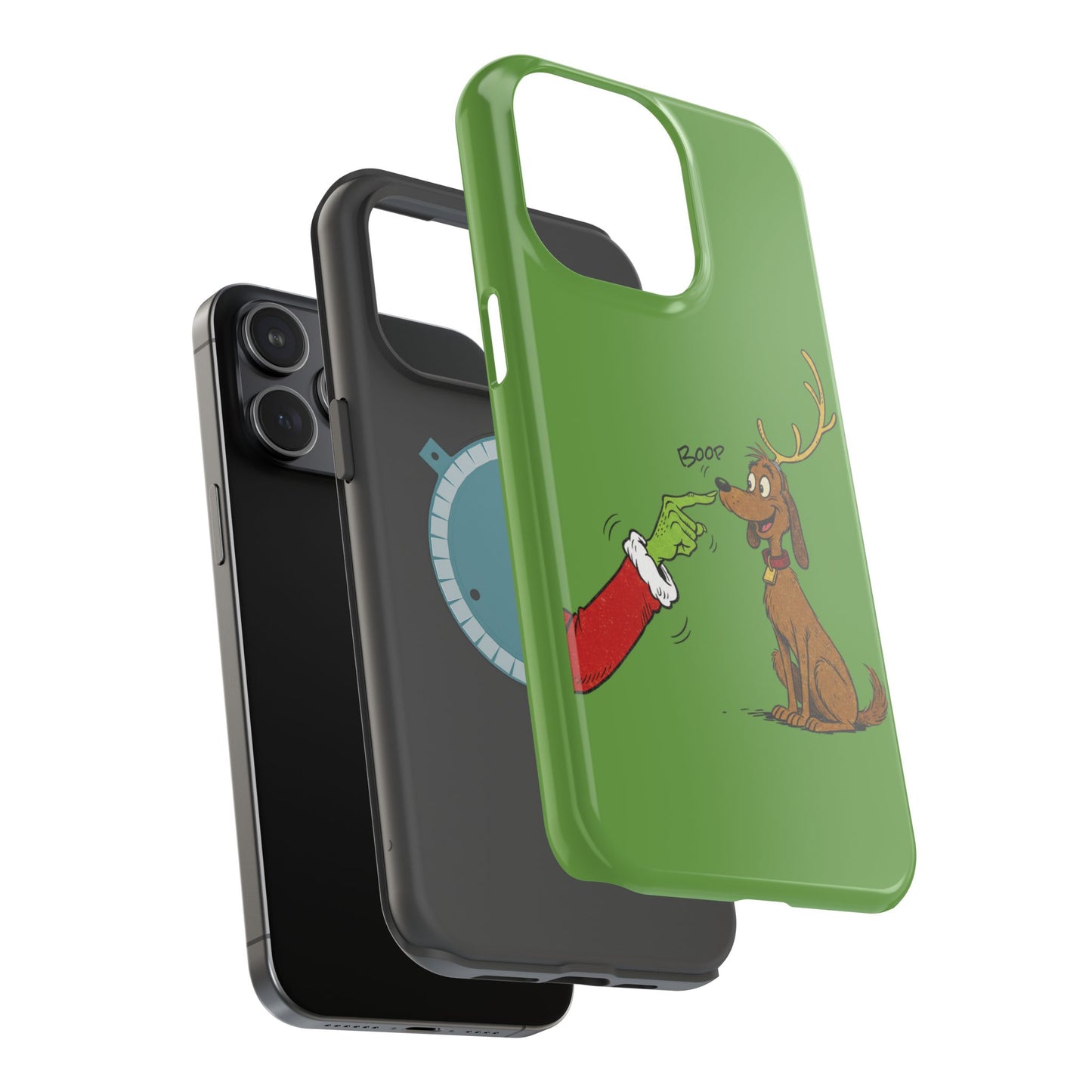 Grinch Boop Magnetic Impact-Resistant Cases