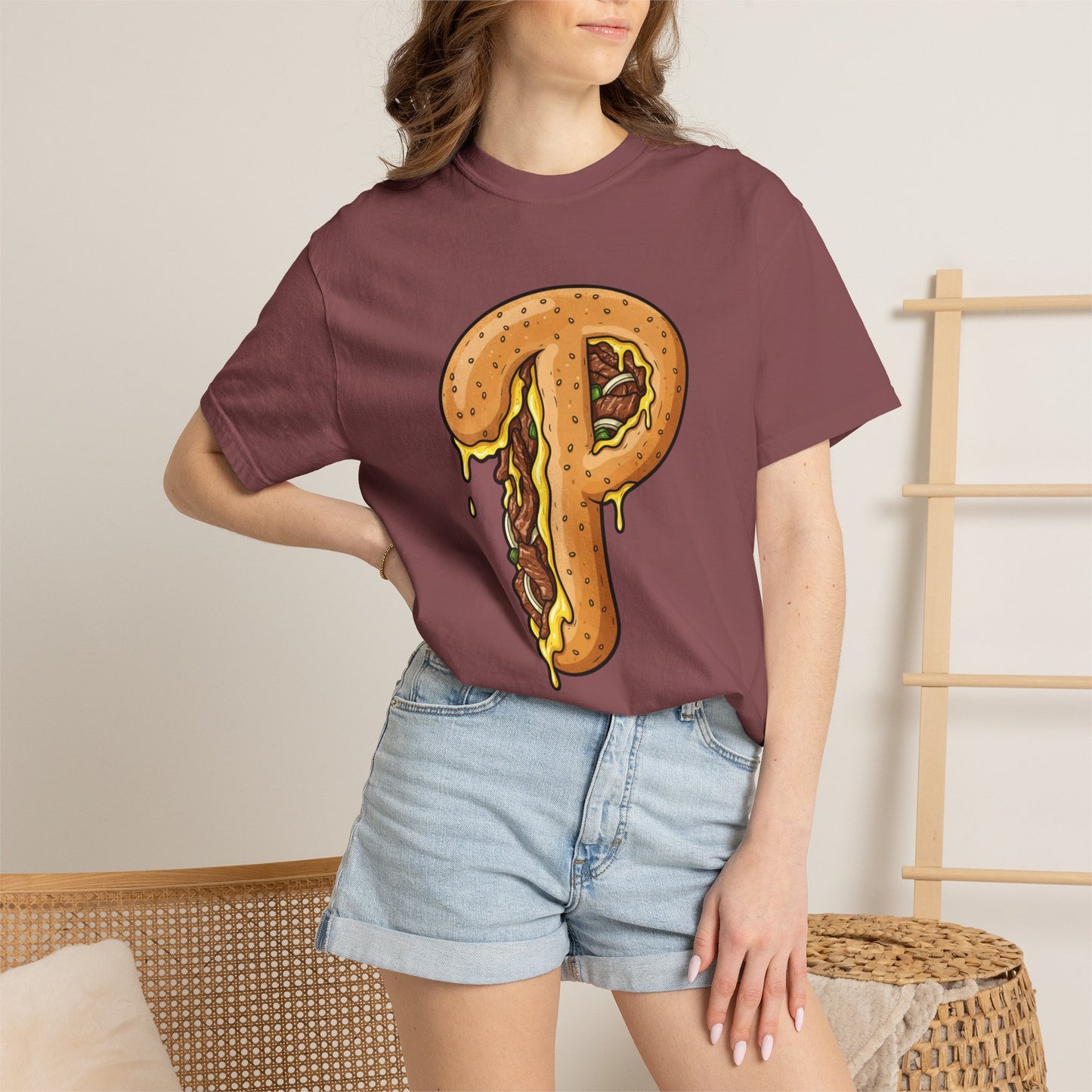 'P' Cheesesteak T-Shirt