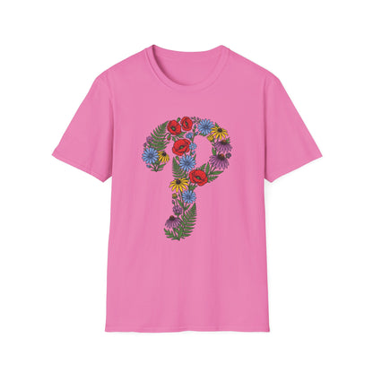Floral  P T-Shirt