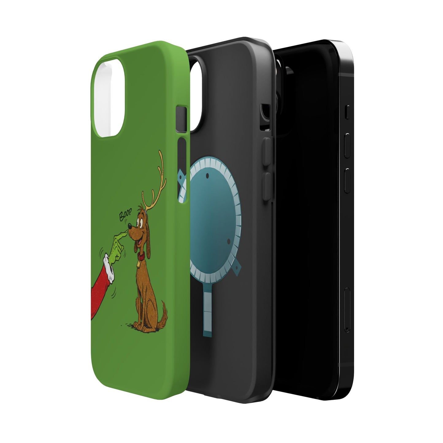 Grinch Boop Magnetic Impact-Resistant Cases