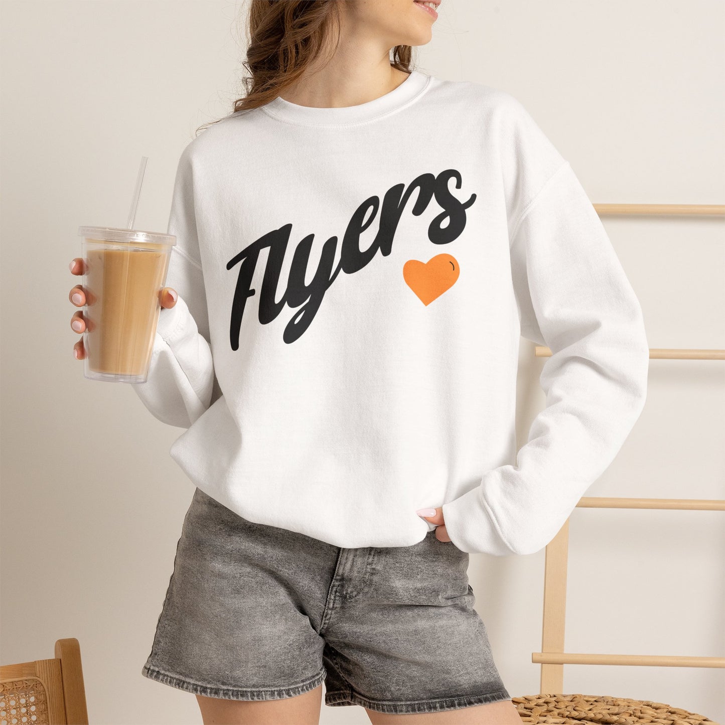 Flyers Heart Sweatshirt