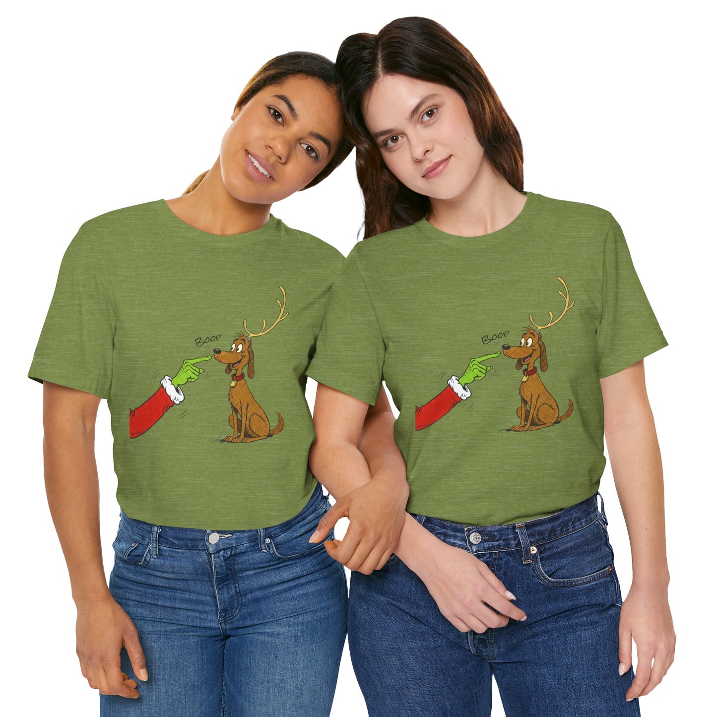 Grinch Boop Unisex Jersey Short Sleeve Tee