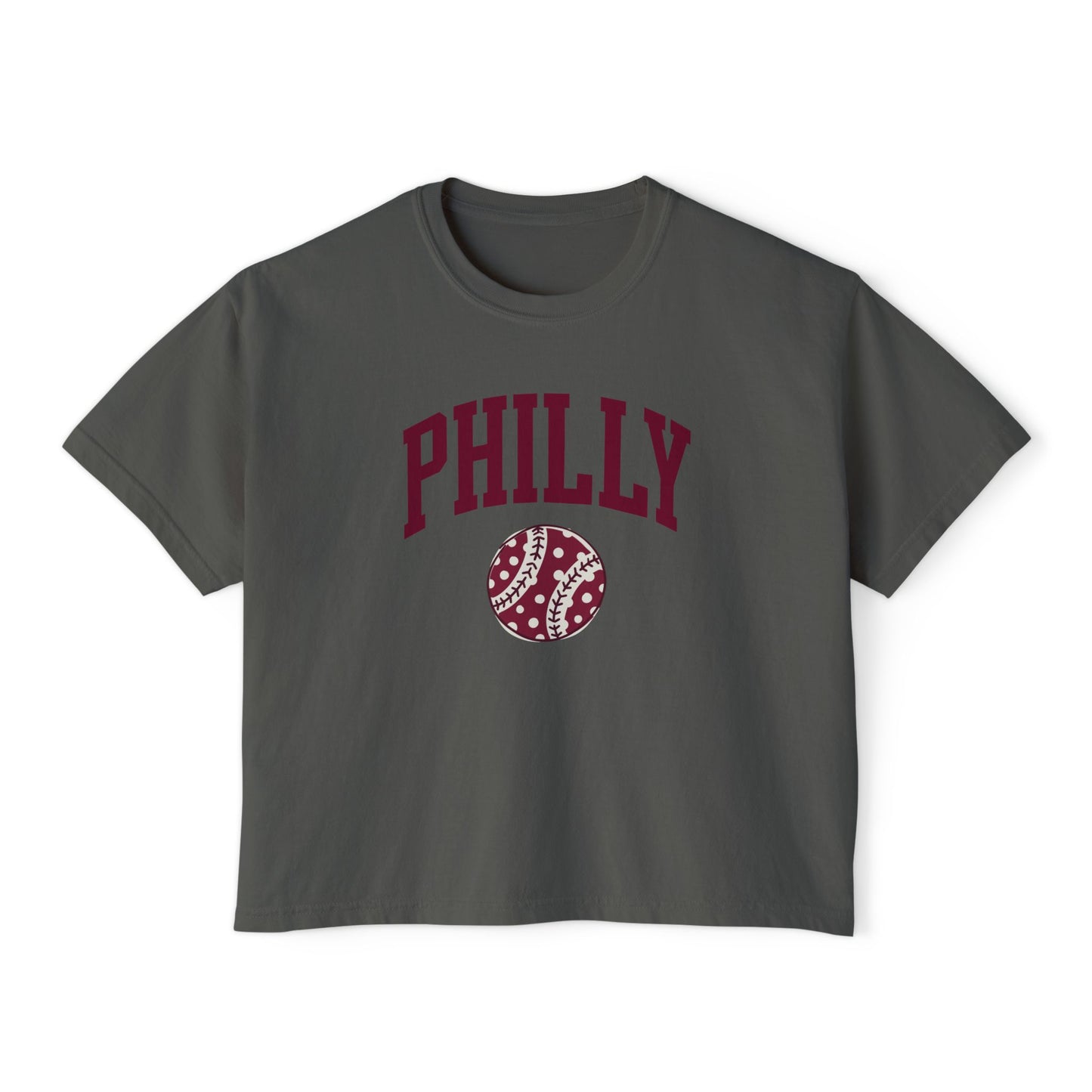 PHILLY Baseball Women's Boxy Tee