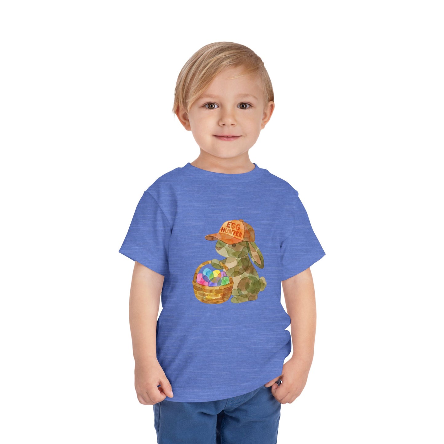 Camo Easter Bunny "Egg Hunter" Toddler Tee