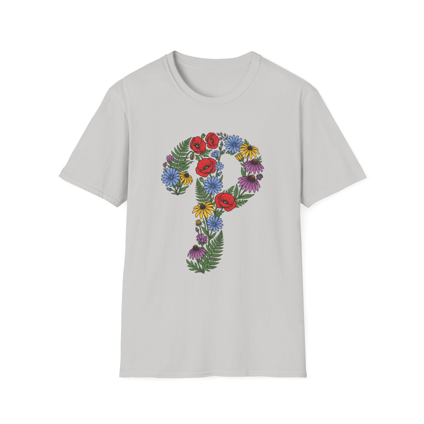 Floral  P T-Shirt