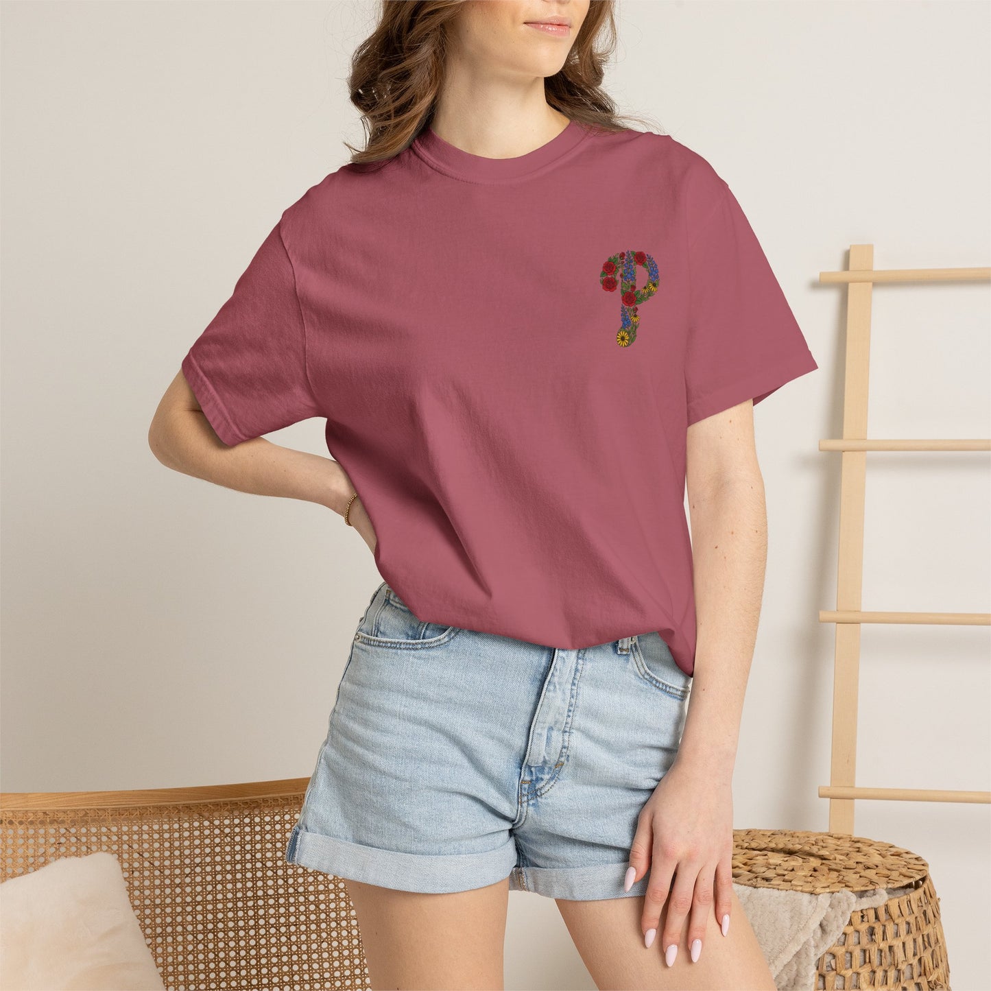 Floral P T-Shirt