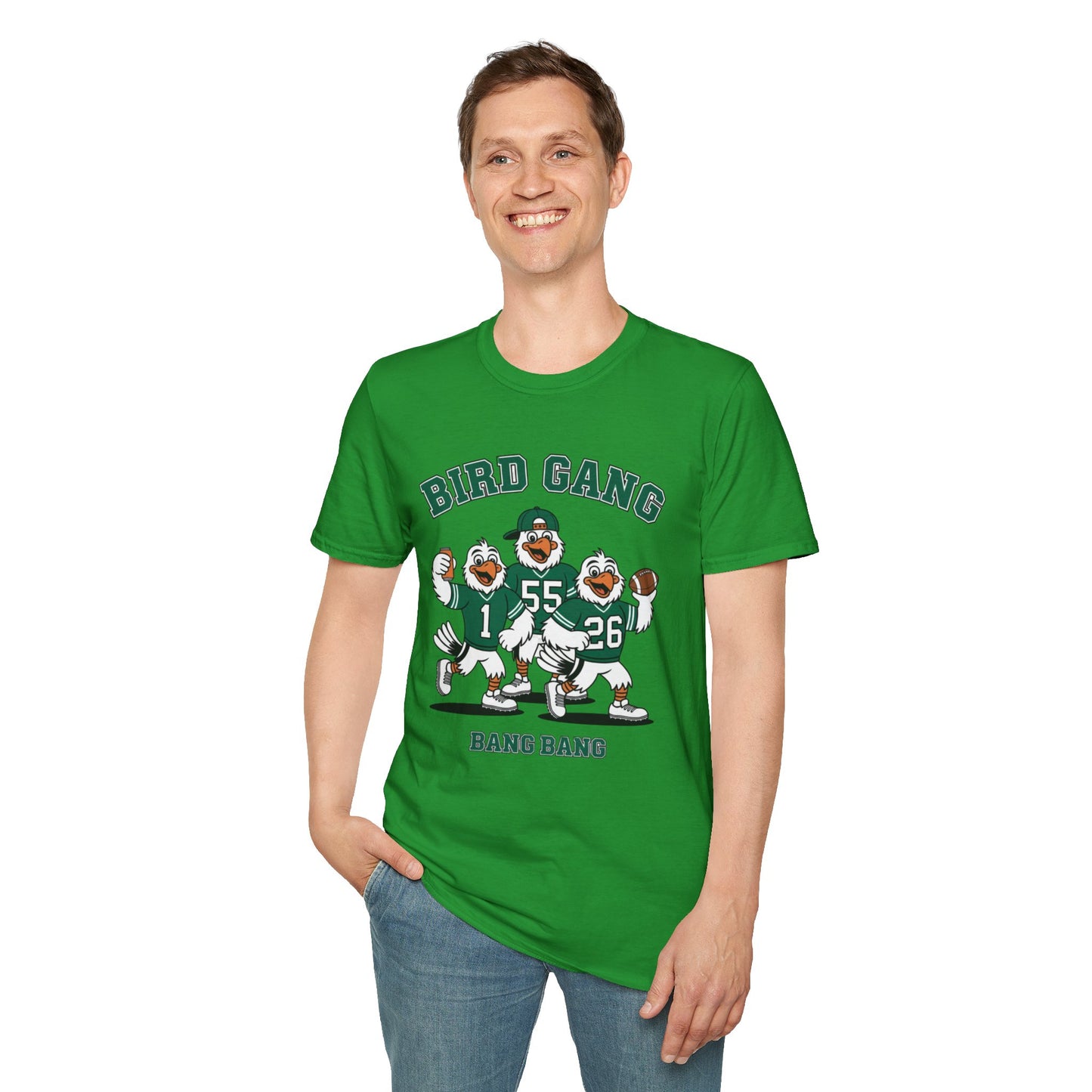 Bird Gang Unisex Softstyle T-Shirt