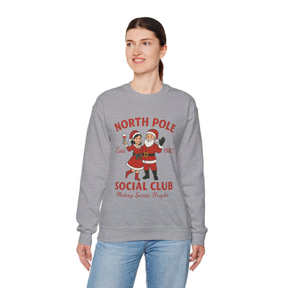Santa Social Sweatshirt