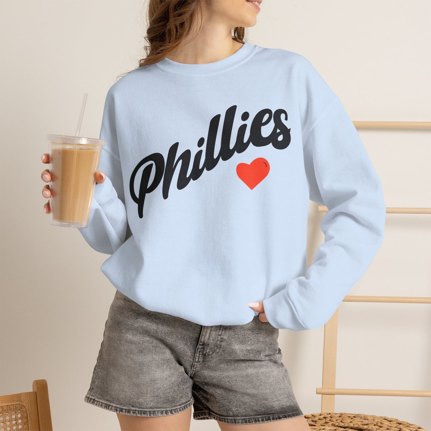 Phillies Heart Sweatshirt