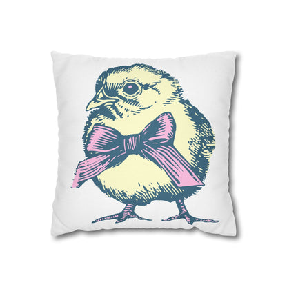 Easter Chick Throw Pillow