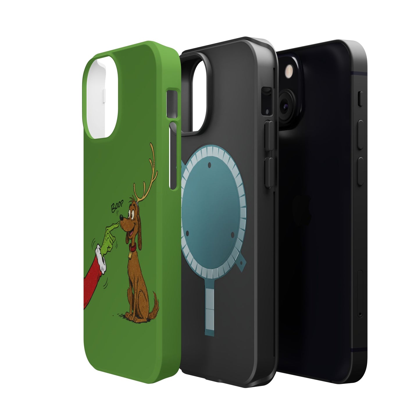 Grinch Boop Magnetic Impact-Resistant Cases