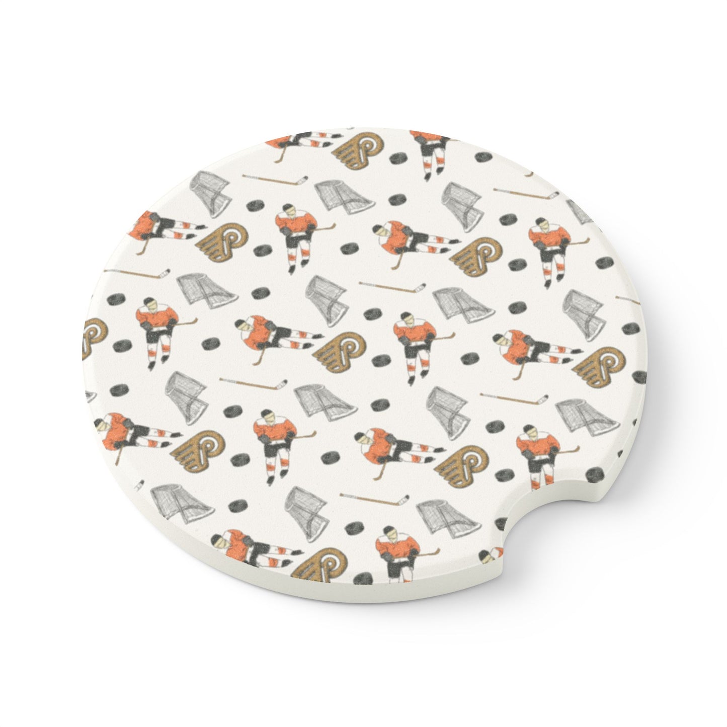 Flyers Soapstone Car Coaster